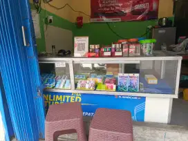 ETALASE BEKAS KONTER