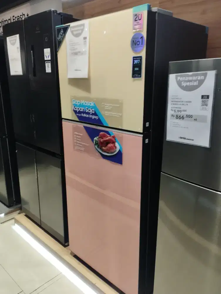 KULKAS SAMSUNG BE SPOKE 2 PINTU RT38CB66408JSE 393LTR