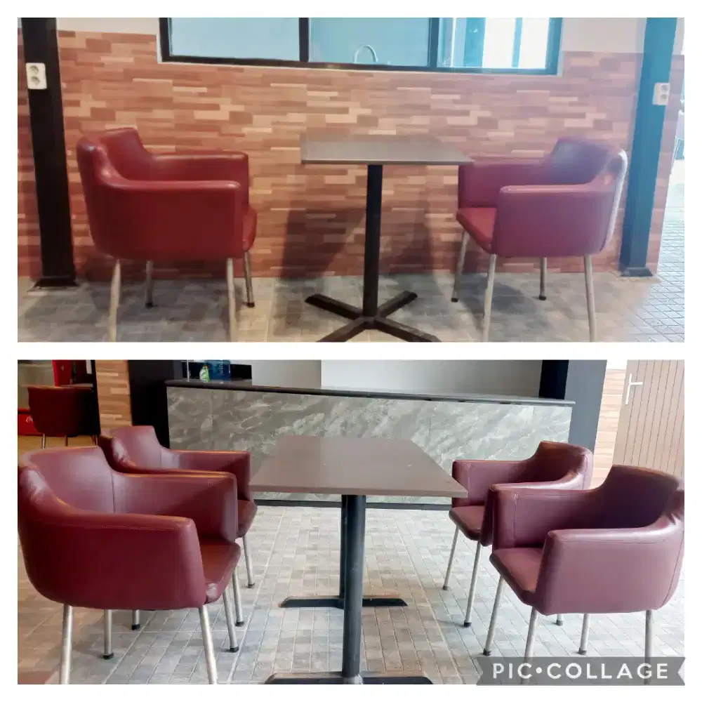 Dijual Borongan Meja Kursi Cafe / Kantor / Warung
