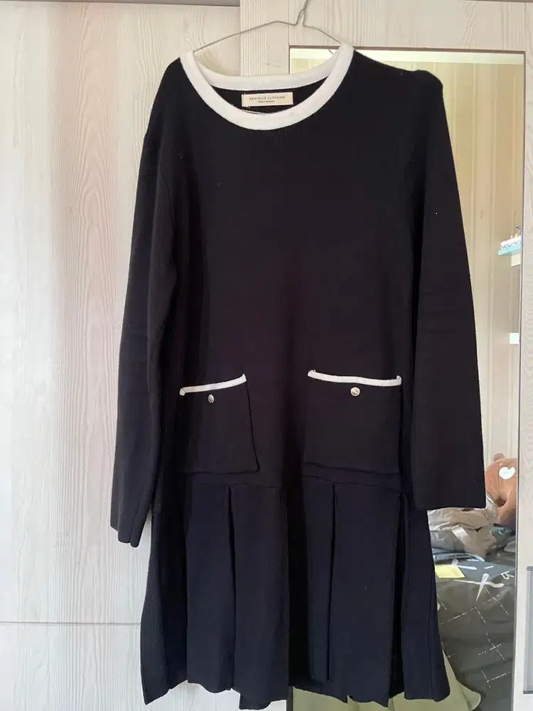 Dress hitam all size