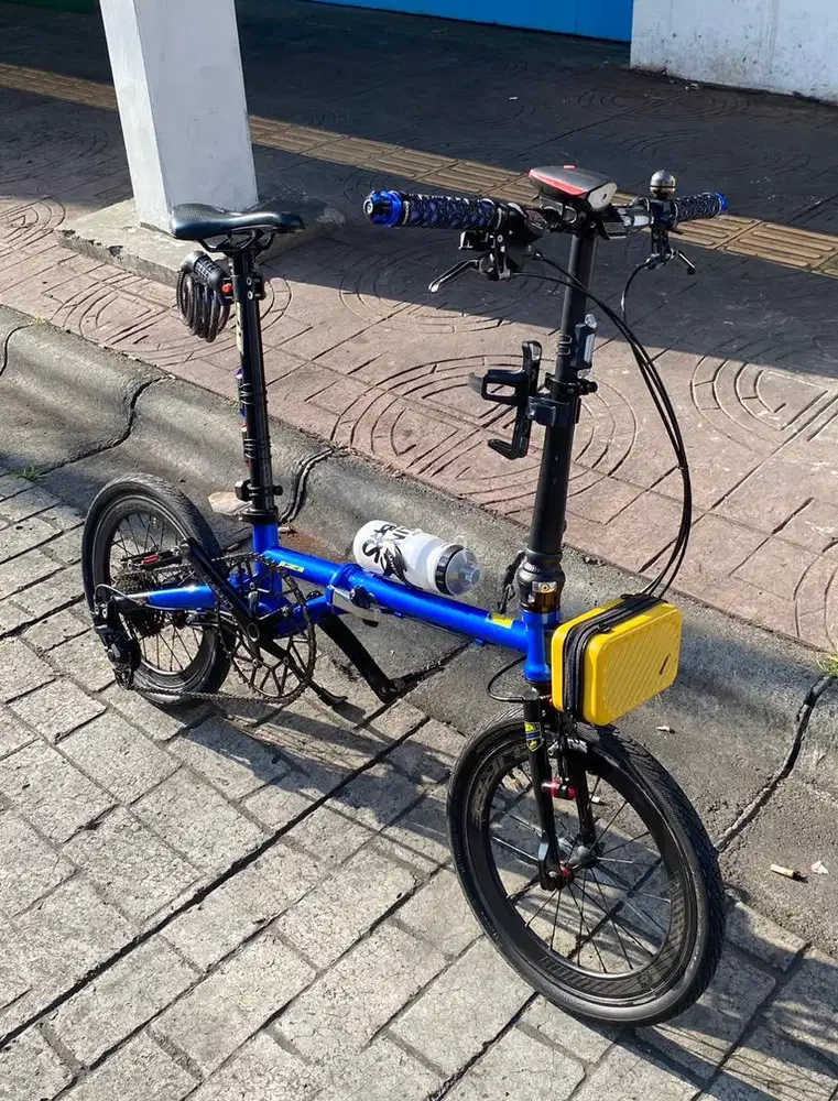 Sepeda Lipat Chromoly IZI ARC 16 in Seli