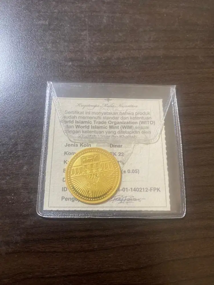 Emas Dinar Wakala Induk Nusantara