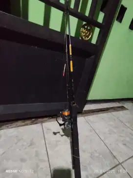 Pancing 1 set joran+reel