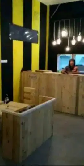 Costume meja bar cafe