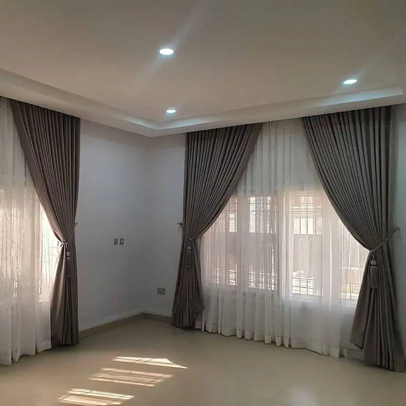 Cod Gorden Blackout Pasang Skat Klinik Hordeng Pintu Gordyn Vitrase