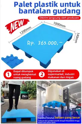 Palet plastik baru pallet plastik baru