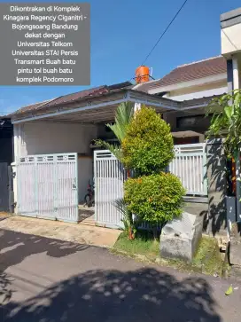 RUMAH DIKONTRAKAN DI CIGANITRI BOJONGSOANG