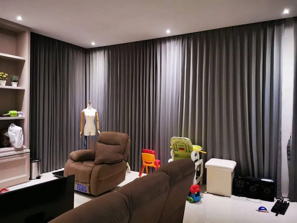 Toko Gorden Tirai Roller Blind/Roll/Vertical/Vertikal Gordyn Hordeng