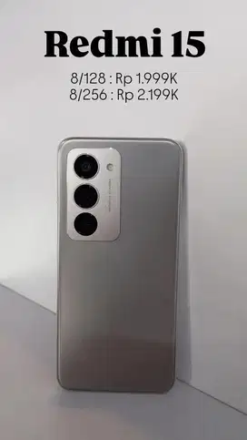 redmi 15 8/128 neww