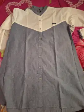 1 set Ibu ayah. Tunik dan kemeja