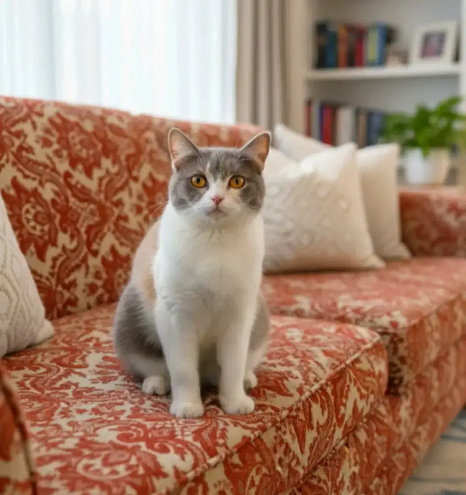 Kucing British scotish calico female