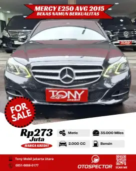 Mercedes Benz E250 Avantgarde 2.0 AT 2015 Hitam