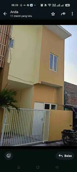 Rumah Baru 2 Lantai Murah siap Huni di Wisma Tirta Agung, Gunung Anyar, Sby Timur