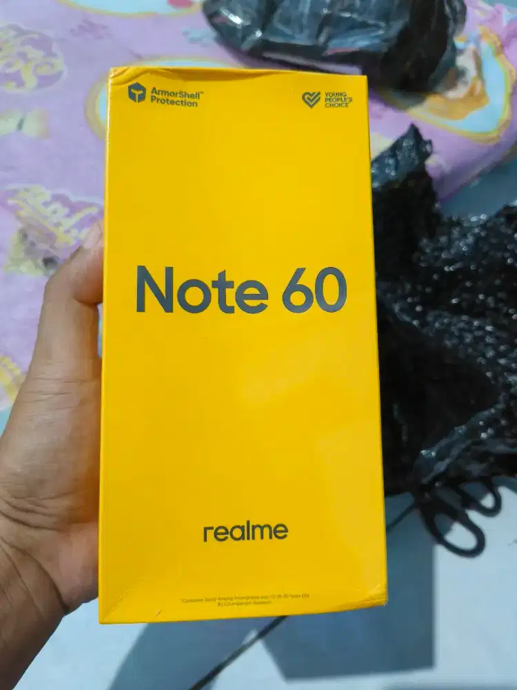 Realme note 60 ram 4/64 baru