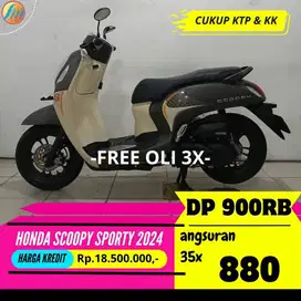 HONDA SCOOPY SPORTY 2024 SEKEN KREDIT DP 900RIBU ANGSURAN RENDAH