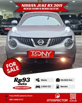Nissan Juke RX AT 2011 Abu Abu