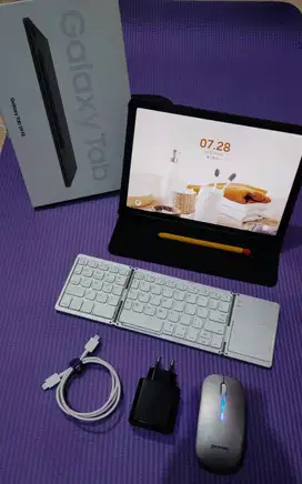 JUAL CEPAT TABLET SAMSUNG GALAXY TAB S9 FE 5G 10,9' 6/128 (MULUS)