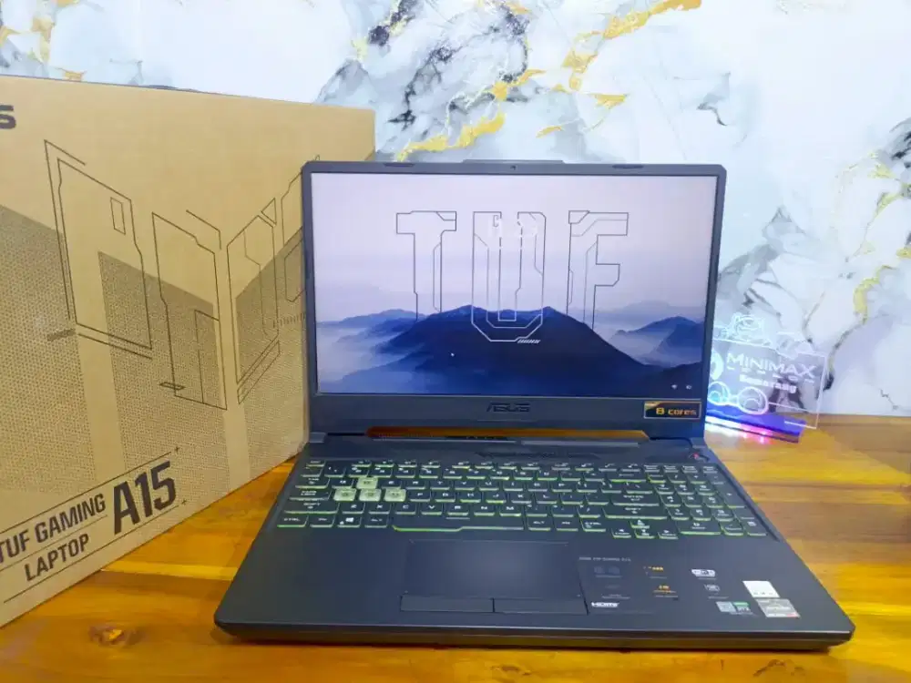 Asus TUF A15 Ryzen 7 RTX 3050 Ram 16GB NVME 512GB Key RGB windows 11