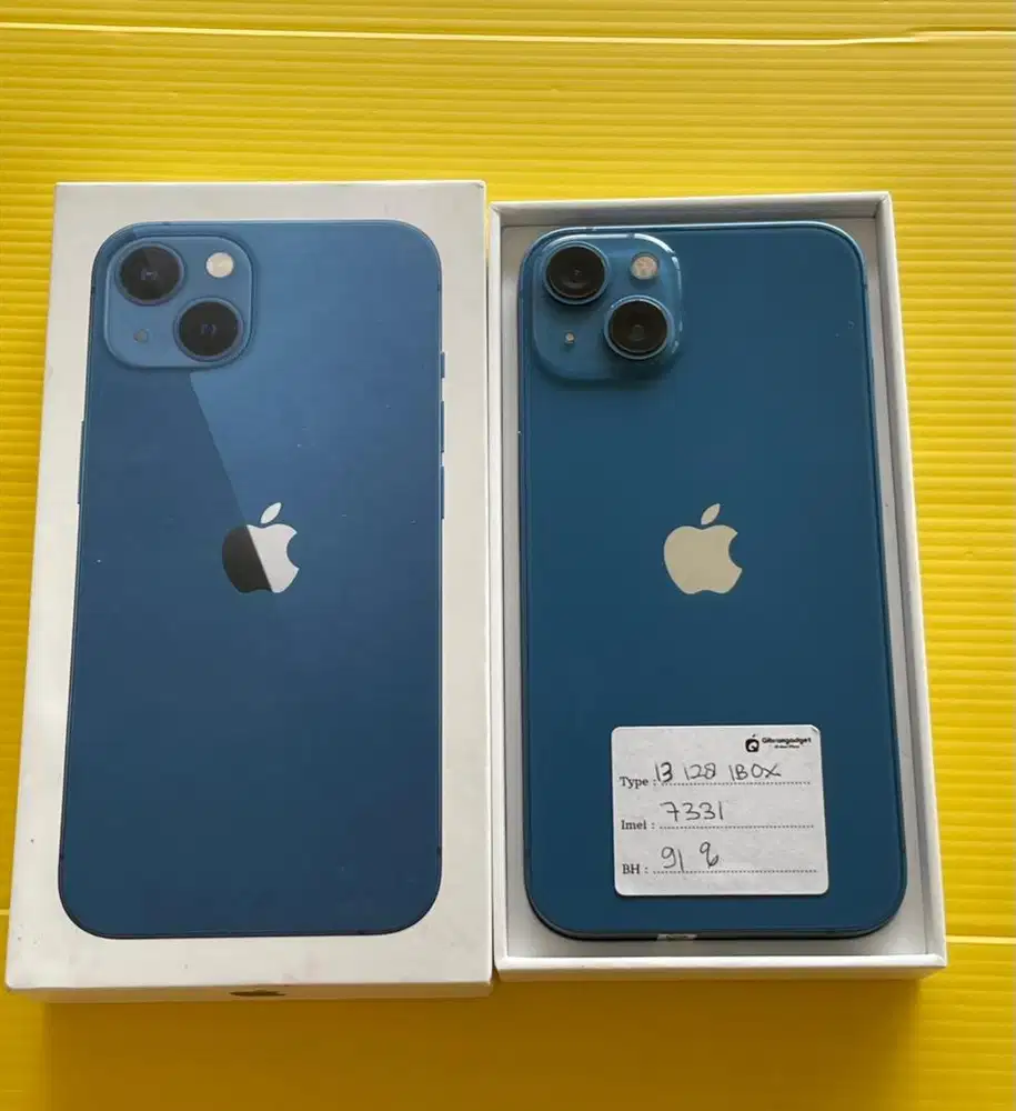 Iphone 13 128gb second ibox bergaransi