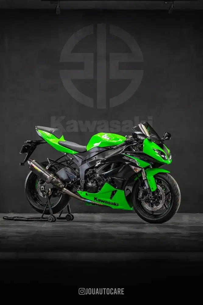 Kawasaki ZX6R collector item kilemeter 3ribu