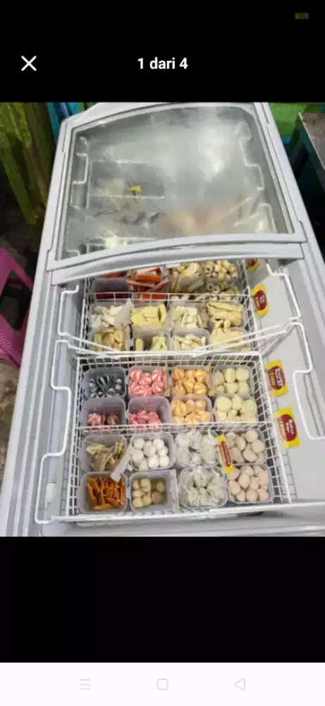 Jual freezer seblak