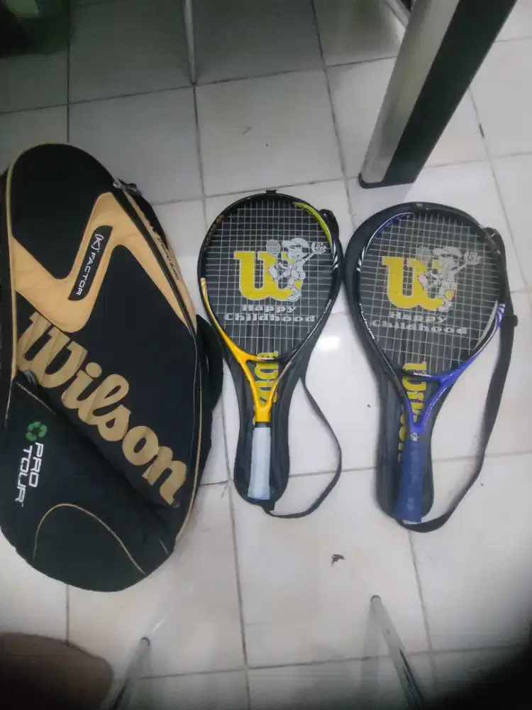 tas tenis wilson pro tour factor dan tenis wilson pro open