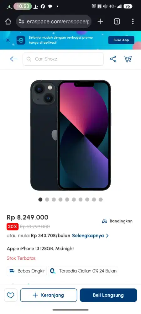iPhone 13 cicilan tanpa kartu kredit