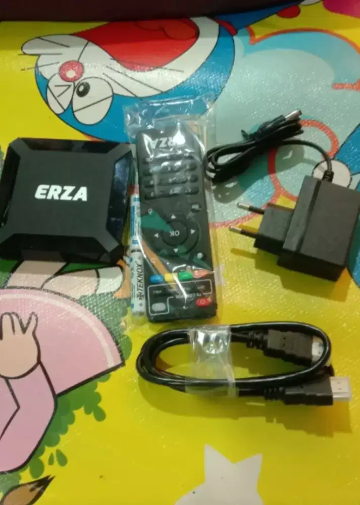Tv box android merek erza bisa main game PS1