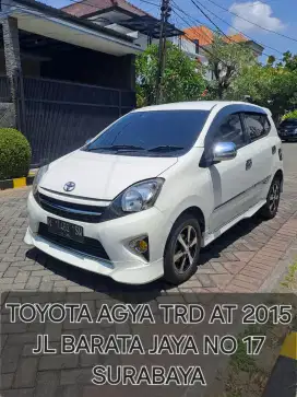 TOYOTA AGYA TRD AUTOMATIC 2015
