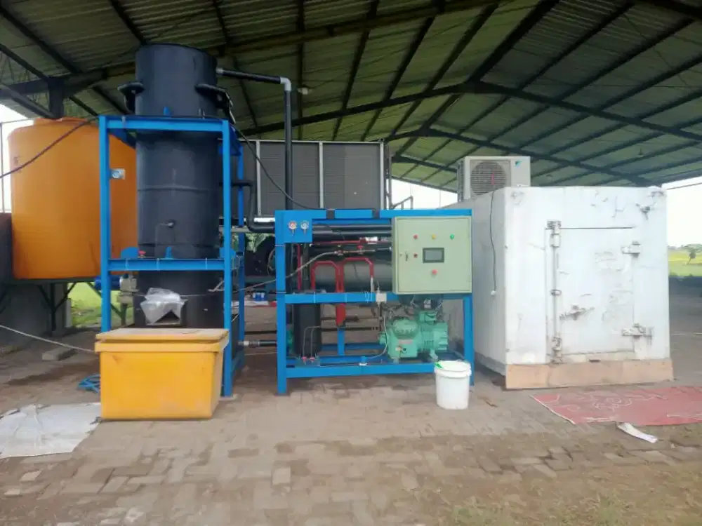 DIJUAL MESIN ES KRISTAL KAPASITAS 5 TON, 2 UNIT