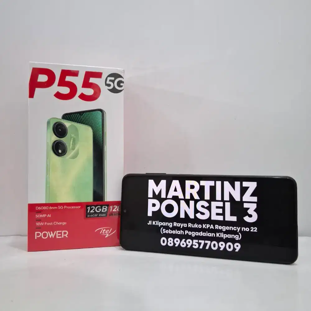 Itel P55 5G 6/128 Garansi Resmi 1 Tahun.