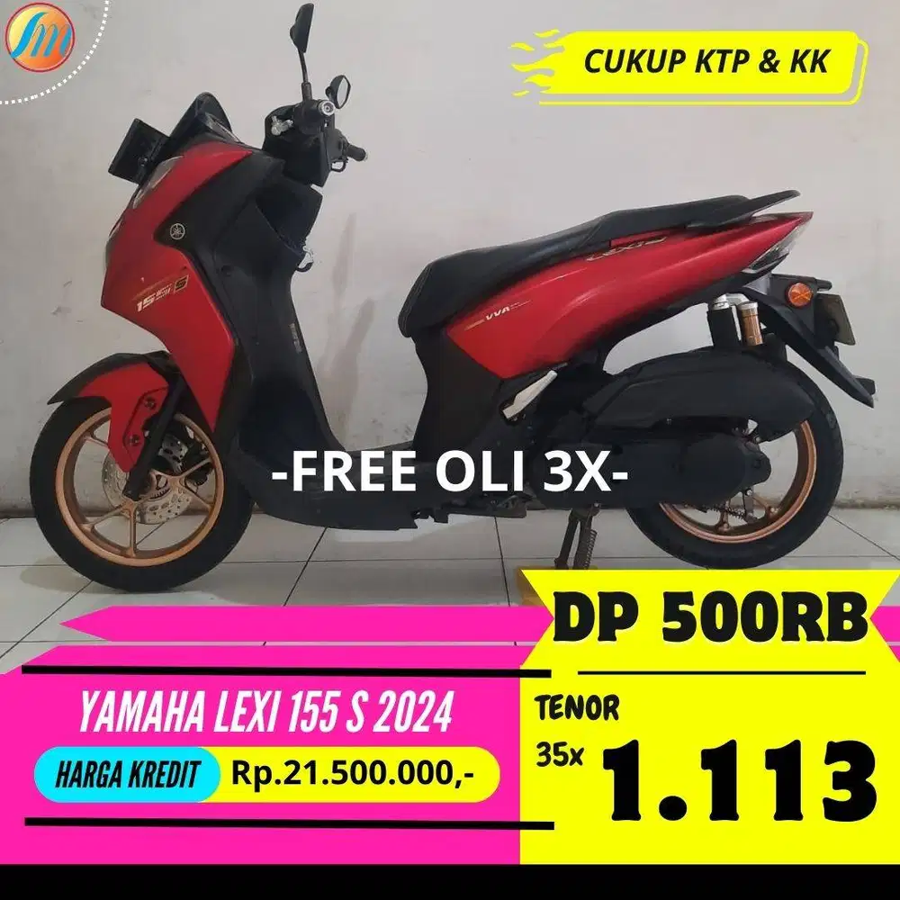 YAMAHA LEXI LX 155 S 2024 KREDIT MURAH DP HANYA 500RB ANGSURAN RINGAN