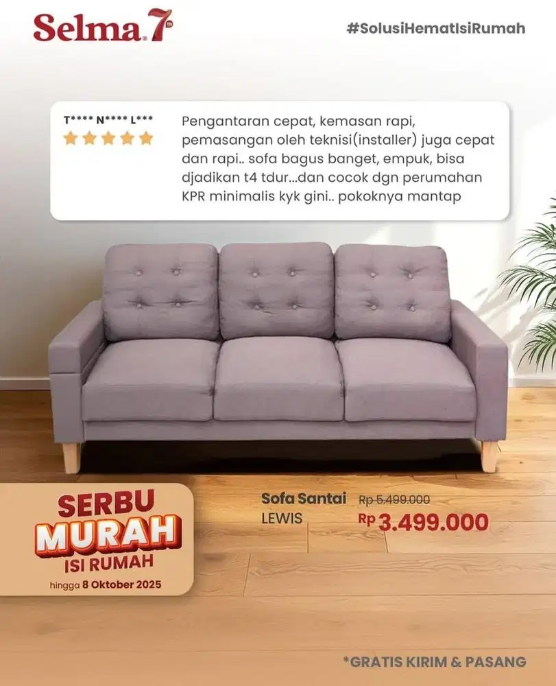 Sofa be 3 seater