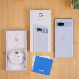 Google Pixel 7A 8/128GB Sea fullset original, IMEI terdaftar bea cukai