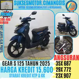 GEAR S 125 TERMURAH CASHBACK 200-400 KLIK PROFIL PROMO UNIT LAINYA