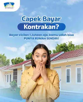 Rumah Subsidi DP Ringan Dekat Exit Tol Parungkuda