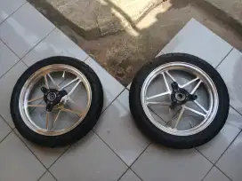 Velg VND V2 + Ban FDR. tinggal masang NMAX New