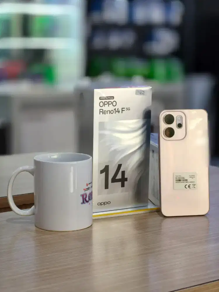 OPPO RENO 14F KHUSUS HARI MINGGU DAPAT FREE GELAS CANTIK