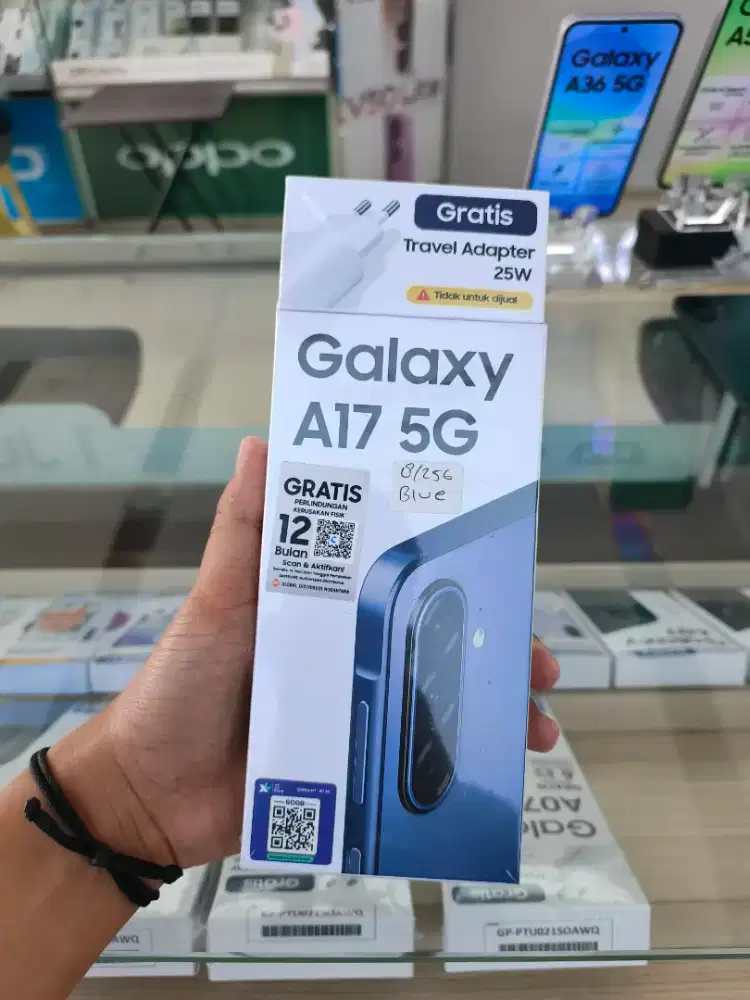 SAMSUNG GALAXY A17 5G 8/256 SEGEL PABRIK GARANSI RESMI