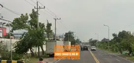 W, Tanah LD 45 mtr , depan Exit TOL MADIUN Berkelas
