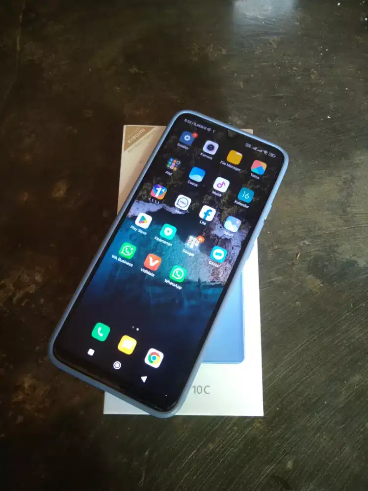 REDMI 10C 4/128 HP DAN DUS MINUS SEHELAI