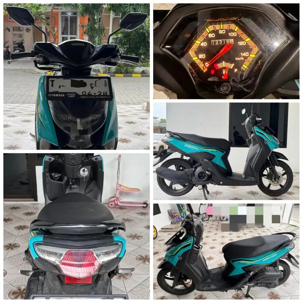 Yamaha Gear 2023 siap pakai