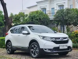 KM.76.RB|TDP 25.JT| CRV TURBO 1.5 AT 2019 NIK'2018 PUTIH SUPER SEGER!!
