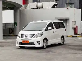 TOYOTA ALPHARD SC 2.4 AUTOMATIC CBU 2014 PUTIH