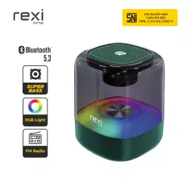 Rexi SM01 Speaker Super Bass Bluetooth 5.3 With RGB