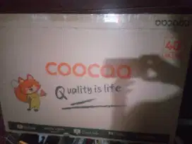 Smart tv Qoooqa  android tv 40 inc murah