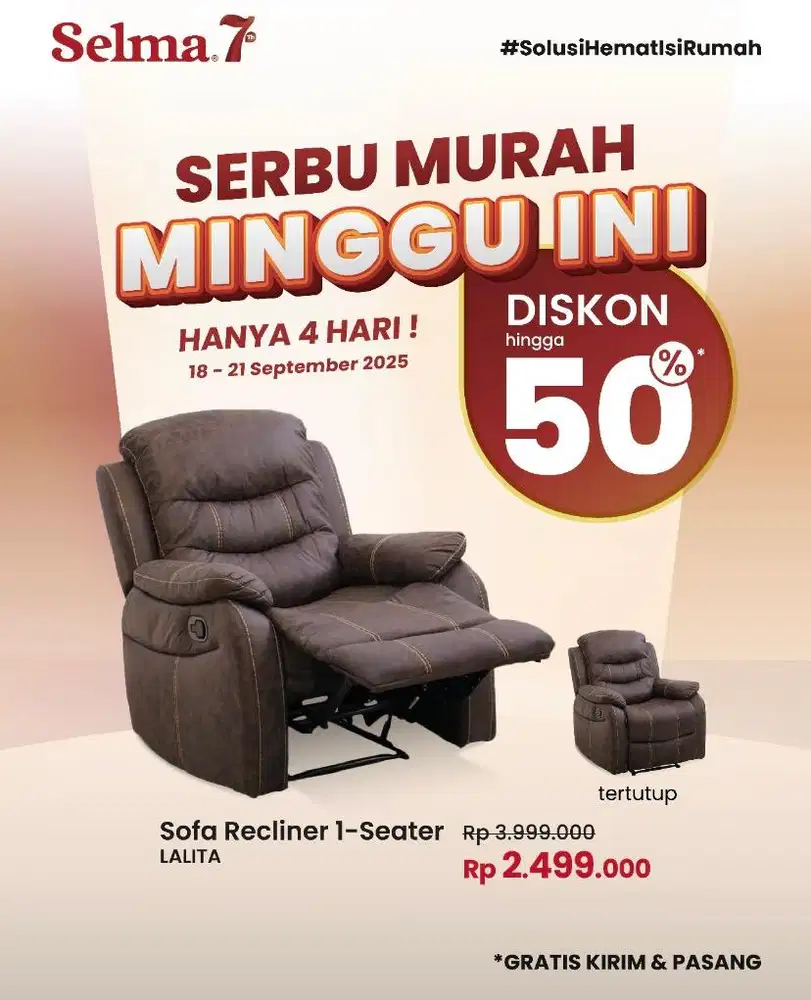Sofa Recliner 1-seater