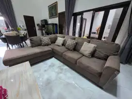 Dijual cepat Sofa L Sectional