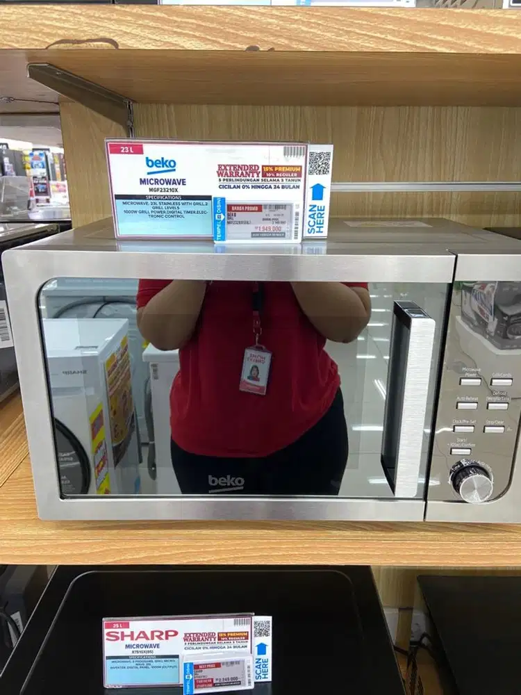 Cicilan Tanpa Kartu Kredit! Beko microwave