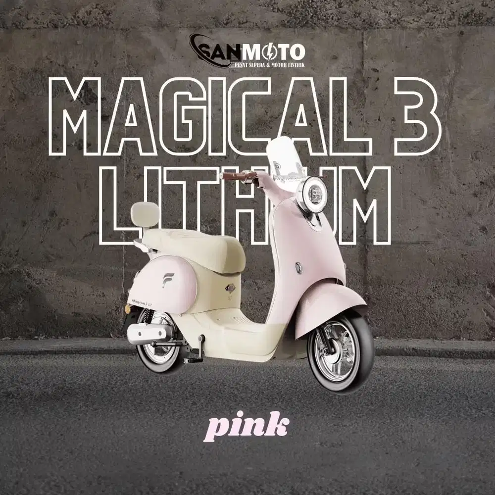 sepeda listrik Magical 3 lithium